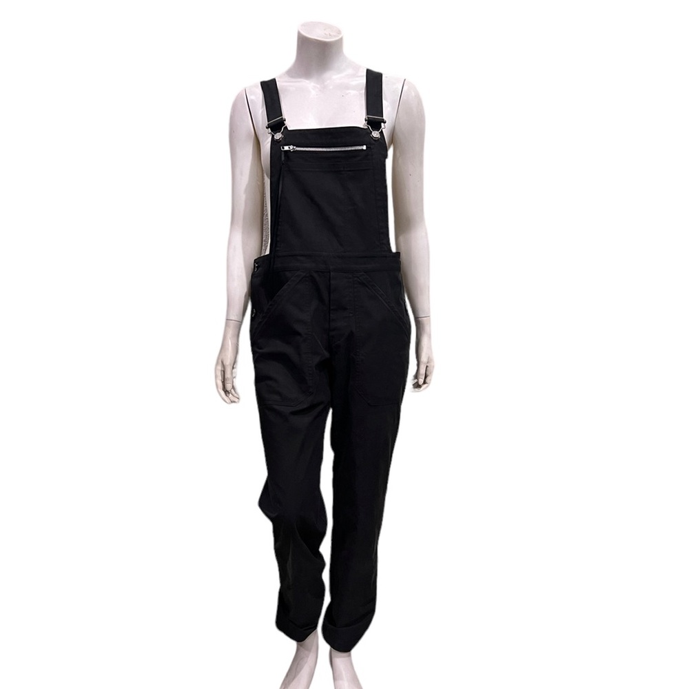 Yohji Yamamoto Womans Black Overalls